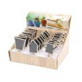 The Urbanist - Blackboard Plant Labels With Chalk Mini Set (watering Can/flower Pot/ House)