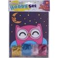 Glitter Art Hobby Set - Owl
