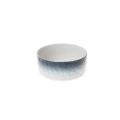 Ceramic Blue Gradient Bowls - Single Bowl with Stand