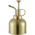 Metal Hand Spraying Watering Can - 300ml - Gold