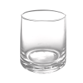 Nordic Style Coloured Tumbler Glass - Clear