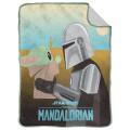 Mandalorian - Found You - Sherpa Throw