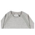 Osaka - Womens Mesh Sweater - Grey Melange - Medium