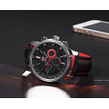 SHARK PACIFIC RACER CHRONO WATCH RED/BLACK TRIM WATCH  W/ BOX, PAPERS, LOADED!!