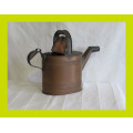 Antique five pint copper watering can