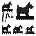Scottish Terrier Key & Leash Racks