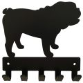 Bulldog Key & Leash Racks