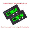 5-72V LCD Lithium/Lead Acid Battery Indicator