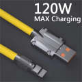 120W 6A Super Fast Charge iPhone Liquid Silicone Cable