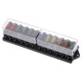 12Way Car Blade Fuse Box with Fuses