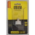 Micro USB to USB 2.0 OTG Adapter for Smartphone and Tablet - Easy File Transfers