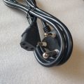 2m Kettle Cord in Black - Versatile and Durable Power Cord for Kettle-Style Appliances