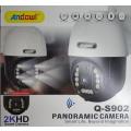 Andowl Q-S902 Wifi 2K HD Outdoor Panoramic Smart IP PTZ Camera