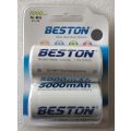 BESTON D R20 1.2v 5000mah Rechargeable Ni-Mh Battery Pack