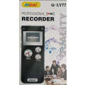 Andowl Q-LY77 16GB Digital Voice Recorder with LCD Screen
