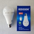 REDISSON 9 watt B22 Super Bright Smart Rechargeable Emergency LED bulb