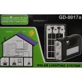 GD-8017S 3 LED Solar Portable Power Box Mobile Charger and Light