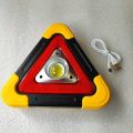Car Multi-Function LED Work Light and Warning Triangle - Essential Tool for Vehicle Safety
