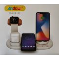Andowl Q-L023 Multi-Function Desktop Charging Stand - Organize and Charge Your Devices in One Place