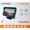 PERVOI 4.3 Inch Color LCD Monitor - Compact and Portable Display with Vibrant Image Quality