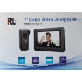 7 Inch Monitor Wired Video Camera Door Phone - Enhanced Home Security and Convenience