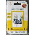 T10 2pc 5050SMD Chip Canbus Car LED Bulb Kit - Bright and Long-lasting Lighting Solution
