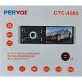 PERVOI CTC-4066 Single Din MP5 4.1 Inch Touch Screen Car Entertainment System - Upgrade Your Car'...
