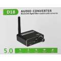 D18 Wireless Bluetooth Digital Fiber Coaxial Audio Converter - Stream Wireless Audio to Your Home...