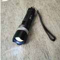 ETN Rechargeable Lithium Adjustable Zoom LED Flashlight