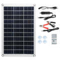 10W Portable Semi Flexible Solar Panel Kit - Reliable Clean Energy on the Go