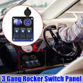 3 Gang Switch Panel Dual USB - Convenient Power Control and Charging Solution