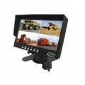 4 Way Input 7 Inch TFT LCD Monitor for Car/Bus/Truck Rear View Camera Display
