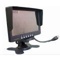4 Way Input 7 Inch TFT LCD Monitor for Car/Bus/Truck Rear View Camera Display