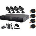 Alphaview 4 Channel 1080P Camera AHD CCTV Kit - Comprehensive Surveillance Solution for Homes and...