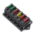 6Way Car Blade Fuse Box with Fuses