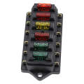 6Way Car Blade Fuse Box with Fuses