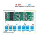 BMS 7S 24V 20A Li-ion 18650 Battery Charge Board