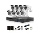 8 Channel Full HD AHD Remote View CCTV Kit - High-Quality Video Monitoring
