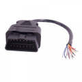 OBD2 16Pin Open Cable Car Diagnostic Adapter - Retrieve Codes and Monitor Live Data