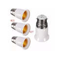 B22 to E27 LED Light Bulb Adapter