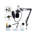 BM800 Condenser Microphone Pro Audio Studio Sound Recording Kit - Professional-Quality Microphone...