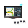 Bluavido 4G Android 9.0 Car and Truck Digital Video Recorder GPS Navigation HD Dash Camera Kit