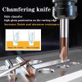 Cnc Carbide Chamfer Milling 90 Degree 8mm Router Bit