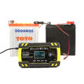 FOXSUR 12V/24V 8Amp 3 Stage Automatic Battery Charger - Versatile and Efficient Charging Solution