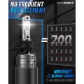 Novsight N61T General Series 9006/HB4 LED Headlight and Fog Light Kit - Upgraded Visibility & 3Co...