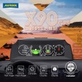 Autool 44 X90 GPS Car Slope Meter - Real-Time Slope Measurement Tool for Off-Roading Adventures