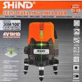 SHIND High Quality 30Meter 5 Beam 4V1H1D Laser Level - Versatile and Accurate Tool for Leveling a...