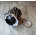 Universal Car High Flow 76mm Washable Cone Air Filter - Improve Performance & Efficiency