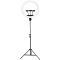 18-INCH LED Light Ring with Tripod with 3 Phone Holders