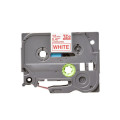 Brother TZE-232 Compatible Label Tape (Red on White) 12mm*8m